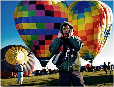 Jamie Baldonado at Balloon Fiesta